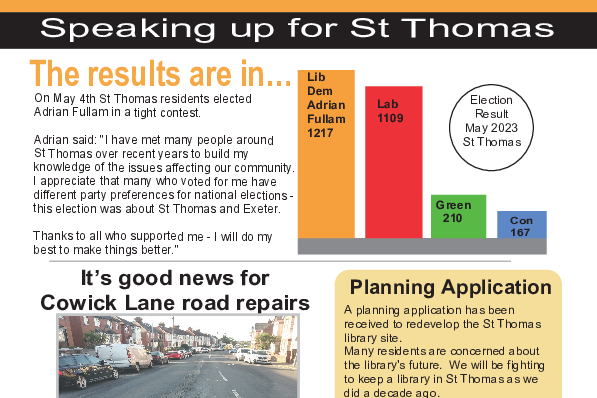 St Thomas Thank You Focus - June 2023