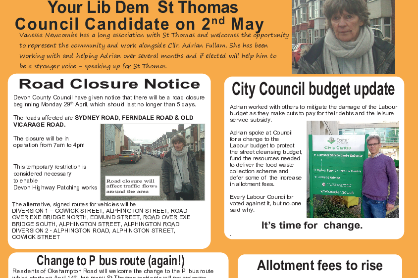 St Thomas Main Leaflet, April 2024