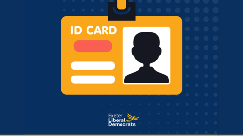  Graphic showing a photo ID card